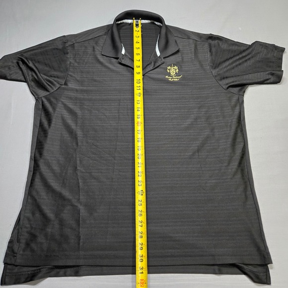 Adidas Trump National Golf Club Polo XL Black ClimaCool Short Sleeve - Picture 7 of 7